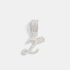 Custom Jewellery | JWL-CUST Custom Jewellery 17Mm Iced Letter Pendant