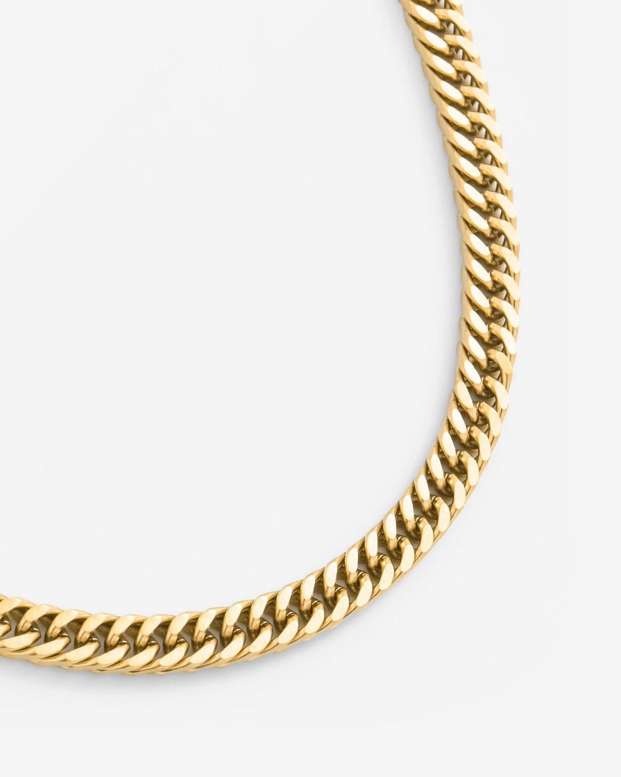 Chains | JWL-CHN Chains 5Mm Square Chain - Gold