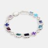 Cernucci X Phil Foden | cernucci Cernucci X Phil Foden Multi Gemstone Motif Bracelet - Blue