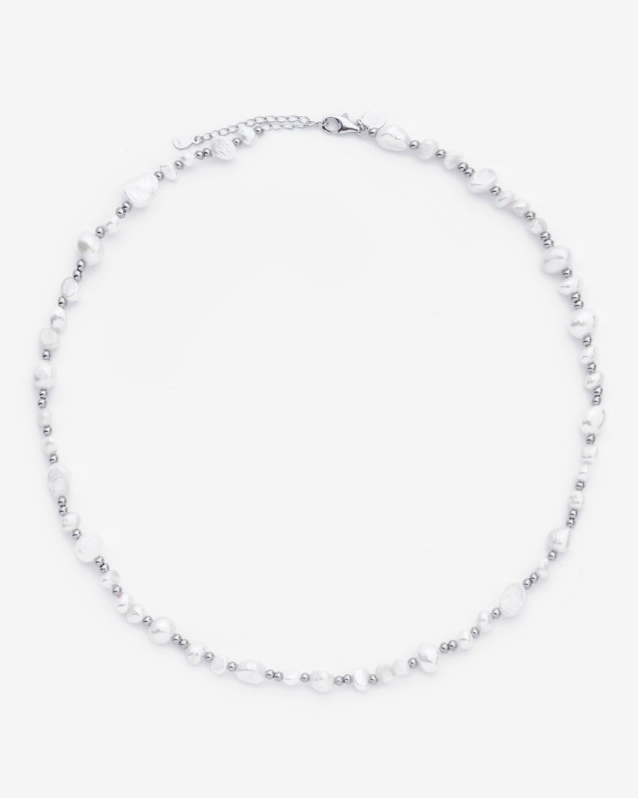 Necklaces | cernucci Necklaces Beaded Baroque Freshwater Pearl Necklace