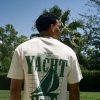 T-Shirts & Vests | cernucci T-Shirts & Vests Oversized Yacht Graphic T-Shirt - Ecru