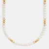 Pearl Necklaces & Bracelets | cernucci Pearl Necklaces & Bracelets Baroque Freshwater Pearl Gold Ice Ball Necklace - Gold