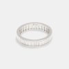 925 Sterling Silver | cernucci 925 Sterling Silver 925 5Mm Cz Ring