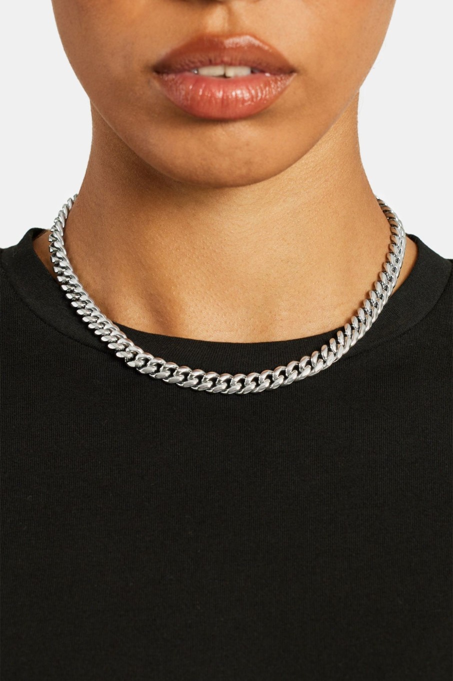 Chains | JWL-CHN Chains Womens 8Mm Miami Cuban Chain