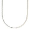 925 Sterling Silver | cernucci 925 Sterling Silver 925 Sterling Silver Cuban U0026 Freshwater Pearl Chain