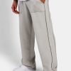 Trousers & Joggers | CLO-BOT-TRO Trousers & Joggers Exposed Seam Straight Leg Jogger - Ash Grey