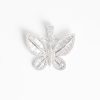 Pendants | cernucci Pendants Iced Baguette Cz Butterfly Pendant