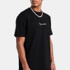 T-Shirts & Vests | cernucci T-Shirts & Vests Cernucci Studios Embroidered T-Shirt - Black