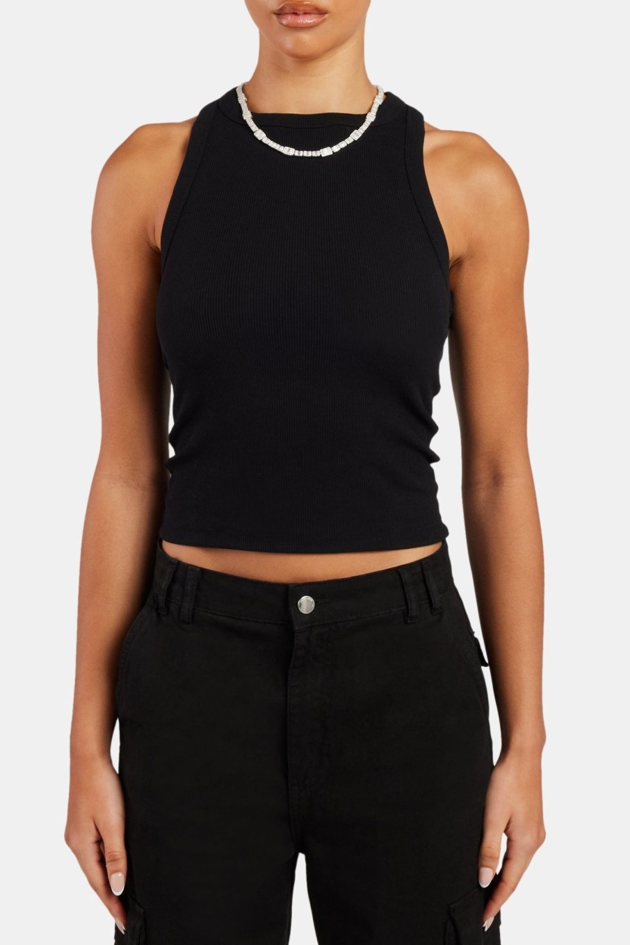 T-Shirts & Tops | CLO-TOP-TEE T-Shirts & Tops Vest Top - Black