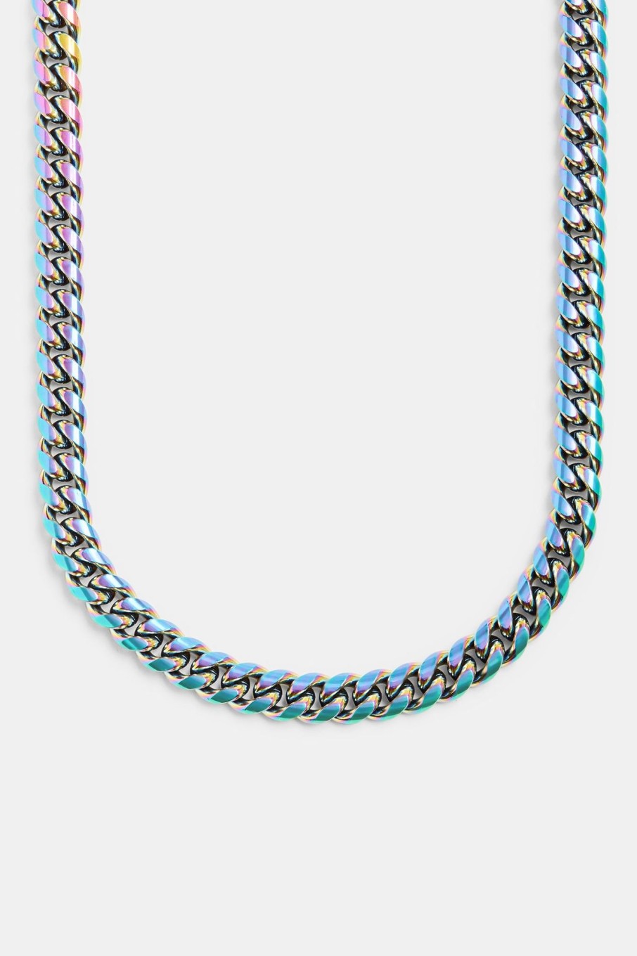 Chains | cernucci Chains Stainless Steel Oil Slick Cuban Chain