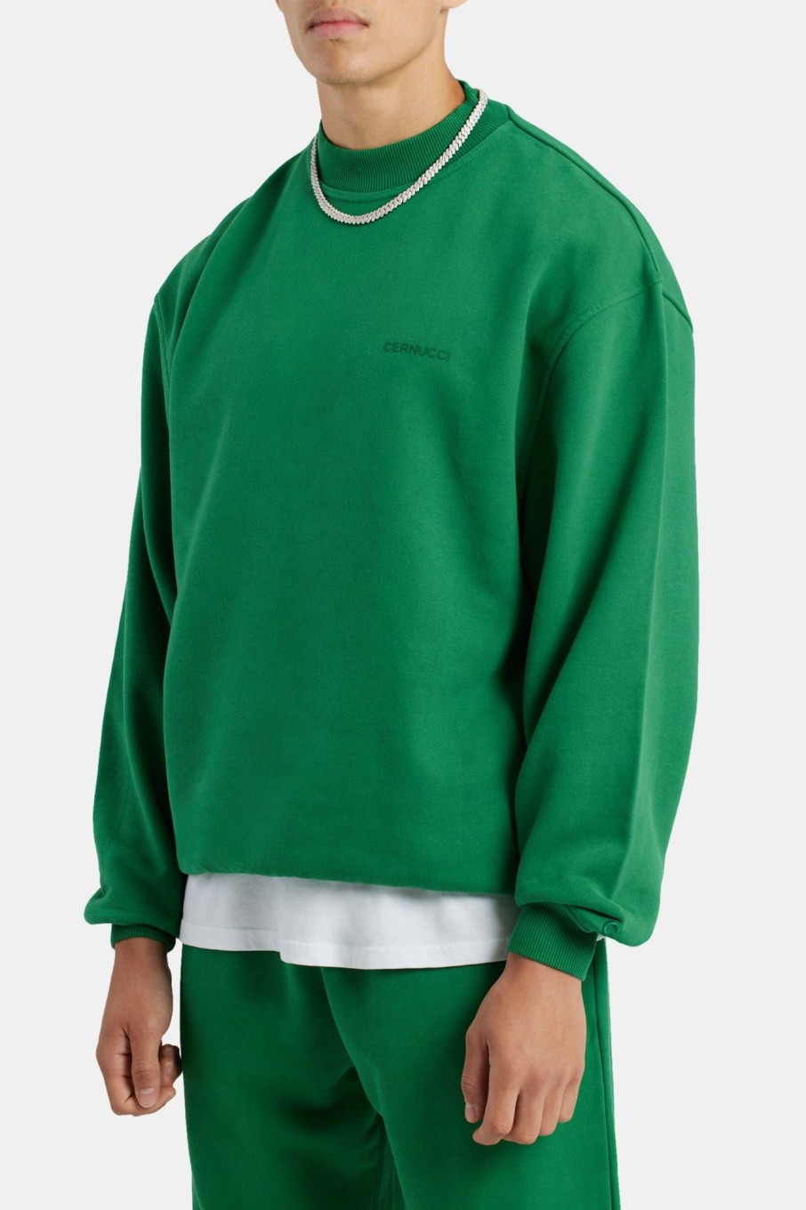 Hoodies & Sweatshirts | cernucci Hoodies & Sweatshirts Cernucci Sweater - Racing Green