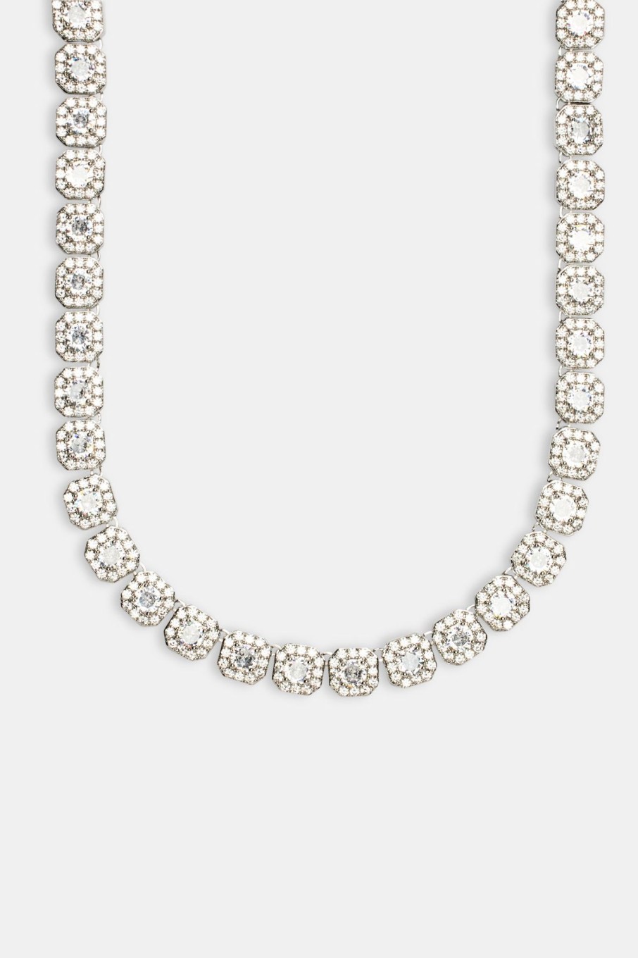 Iced Jewellery | cernucci Iced Jewellery 10Mm Clustered Tennis Chain