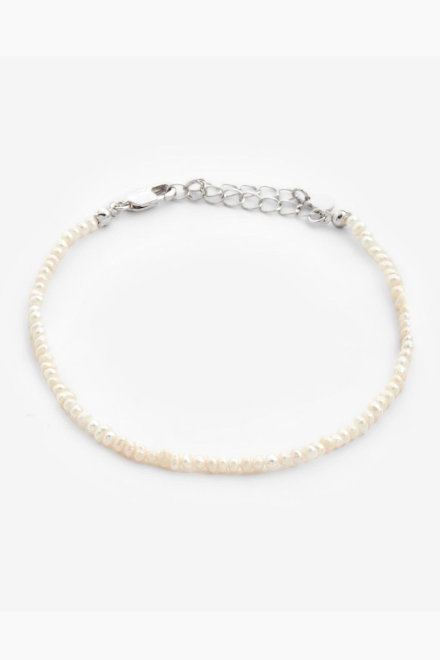 Pearl Necklaces & Bracelets | cernucci Pearl Necklaces & Bracelets 2Mm Freshwater Pearl Bracelet