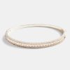 Iced Jewellery | cernucci Iced Jewellery 5Mm Iced Baguette Cz Bangle