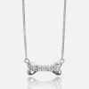 Necklaces | cernucci Necklaces Beware Bone Necklace