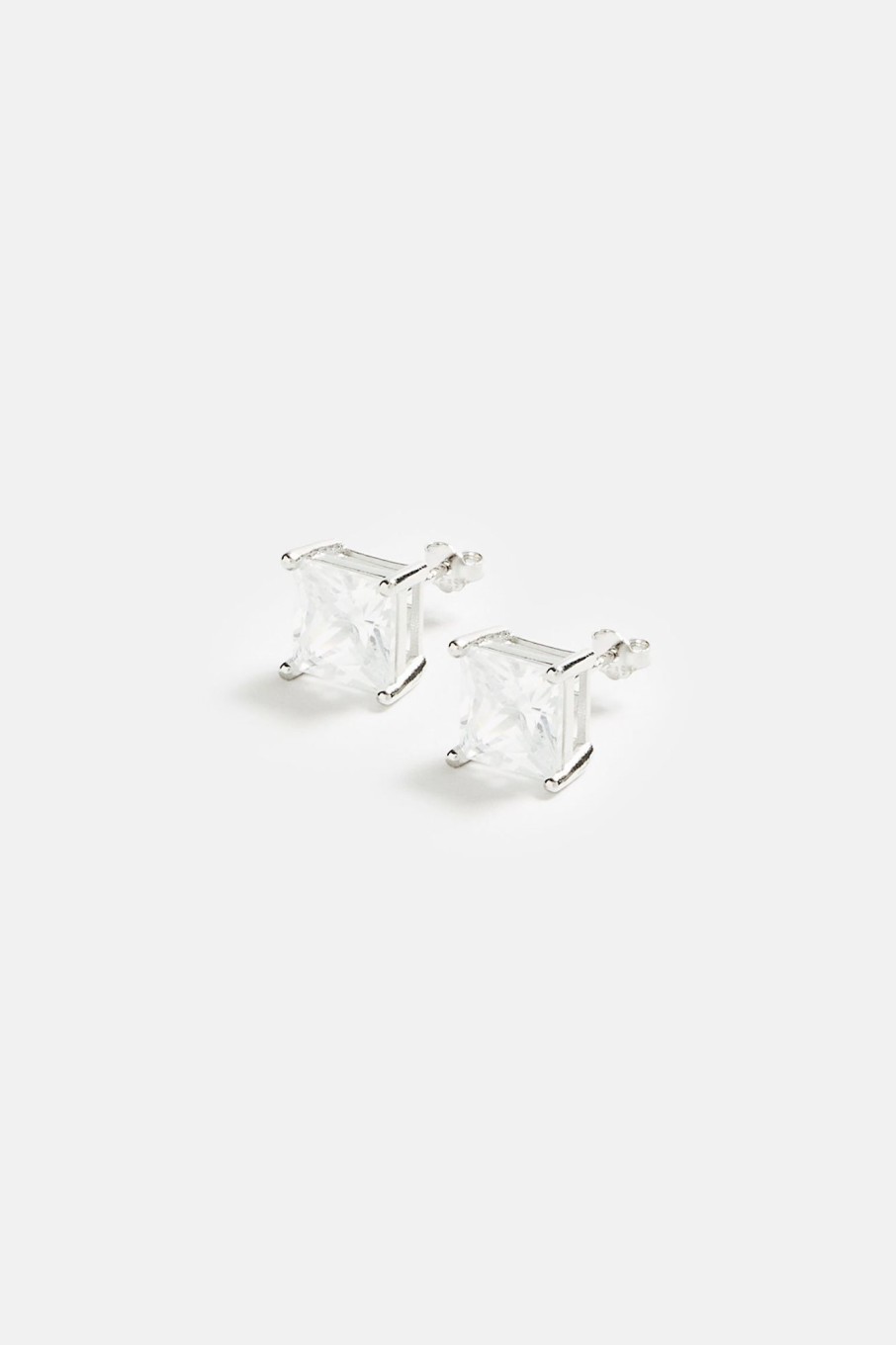 Iced Jewellery | JWL-EAR Iced Jewellery Womens 8Mm Iced Cz Stud Earrings