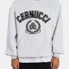 Hoodies & Sweatshirts | cernucci Hoodies & Sweatshirts University Hoodie - Light Grey Marl