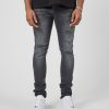 Jeans | CLO-BOT-DEN Jeans Skinny Ripped Jeans - Washed Black