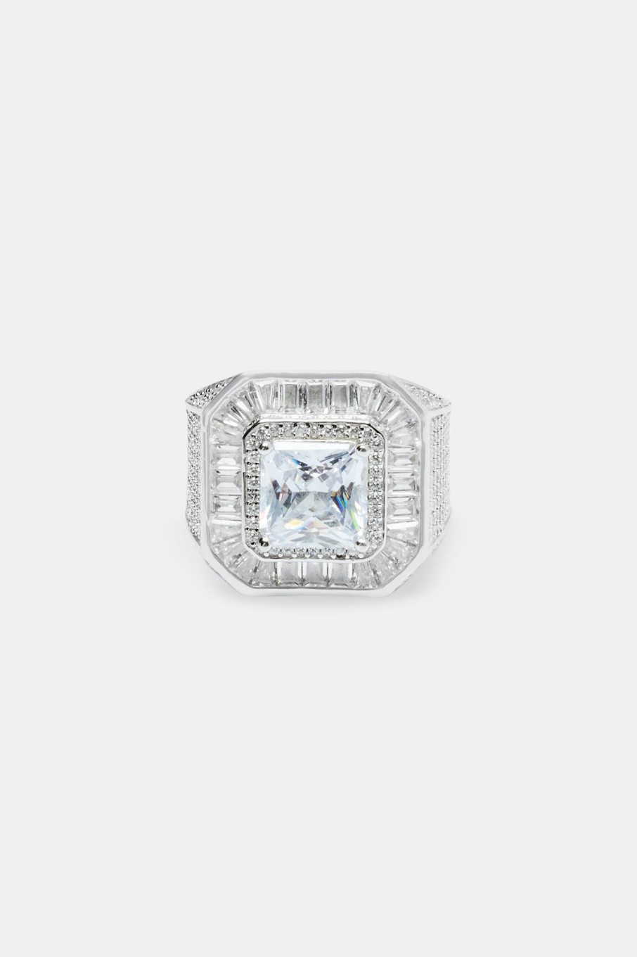 Iced Jewellery | JWL-RNG Iced Jewellery 1980 Ring - White