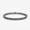 Bracelets & Bangles | cernucci Bracelets & Bangles 5Mm Tennis Bracelet - Black