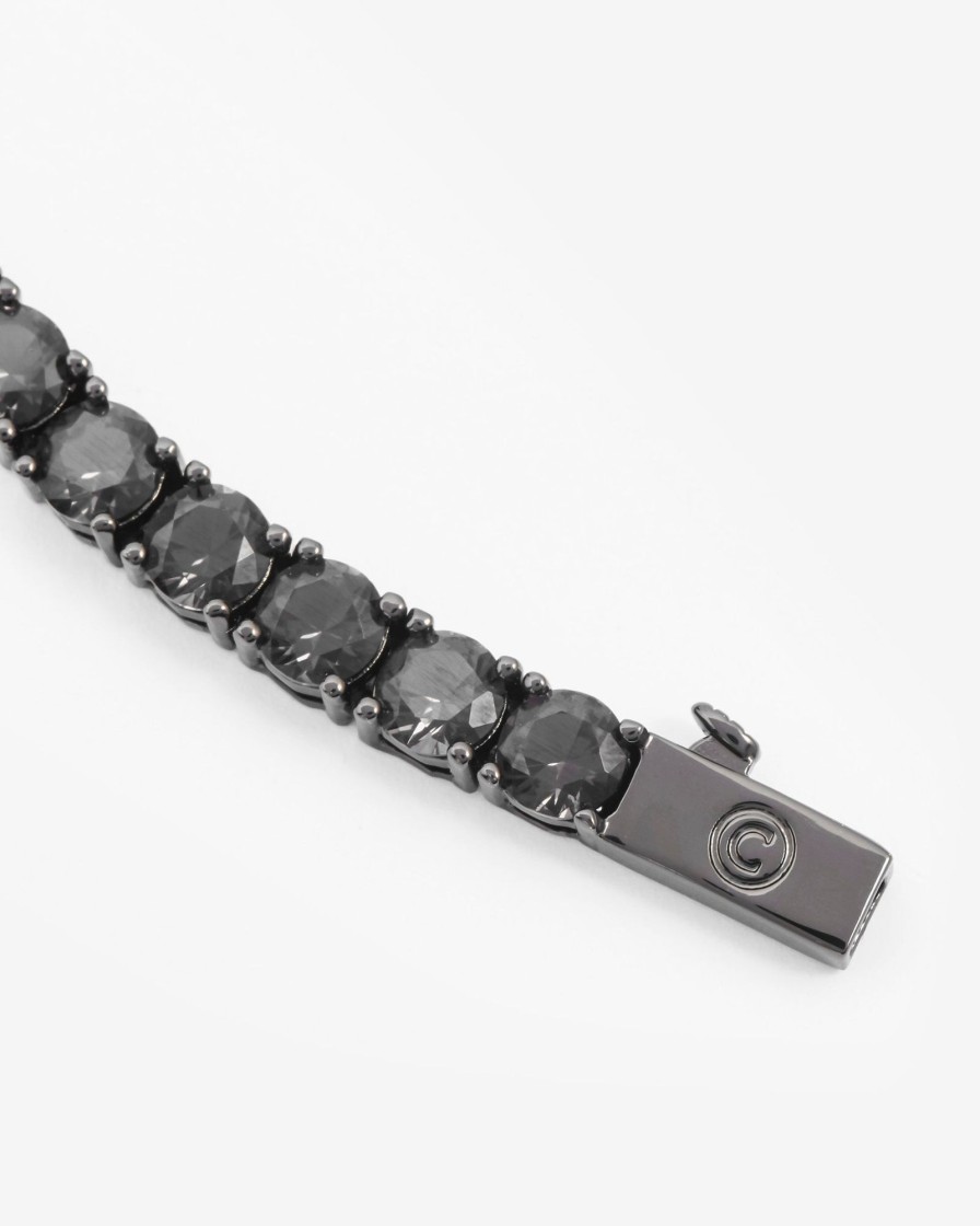 Bracelets & Bangles | cernucci Bracelets & Bangles 5Mm Tennis Bracelet - Black