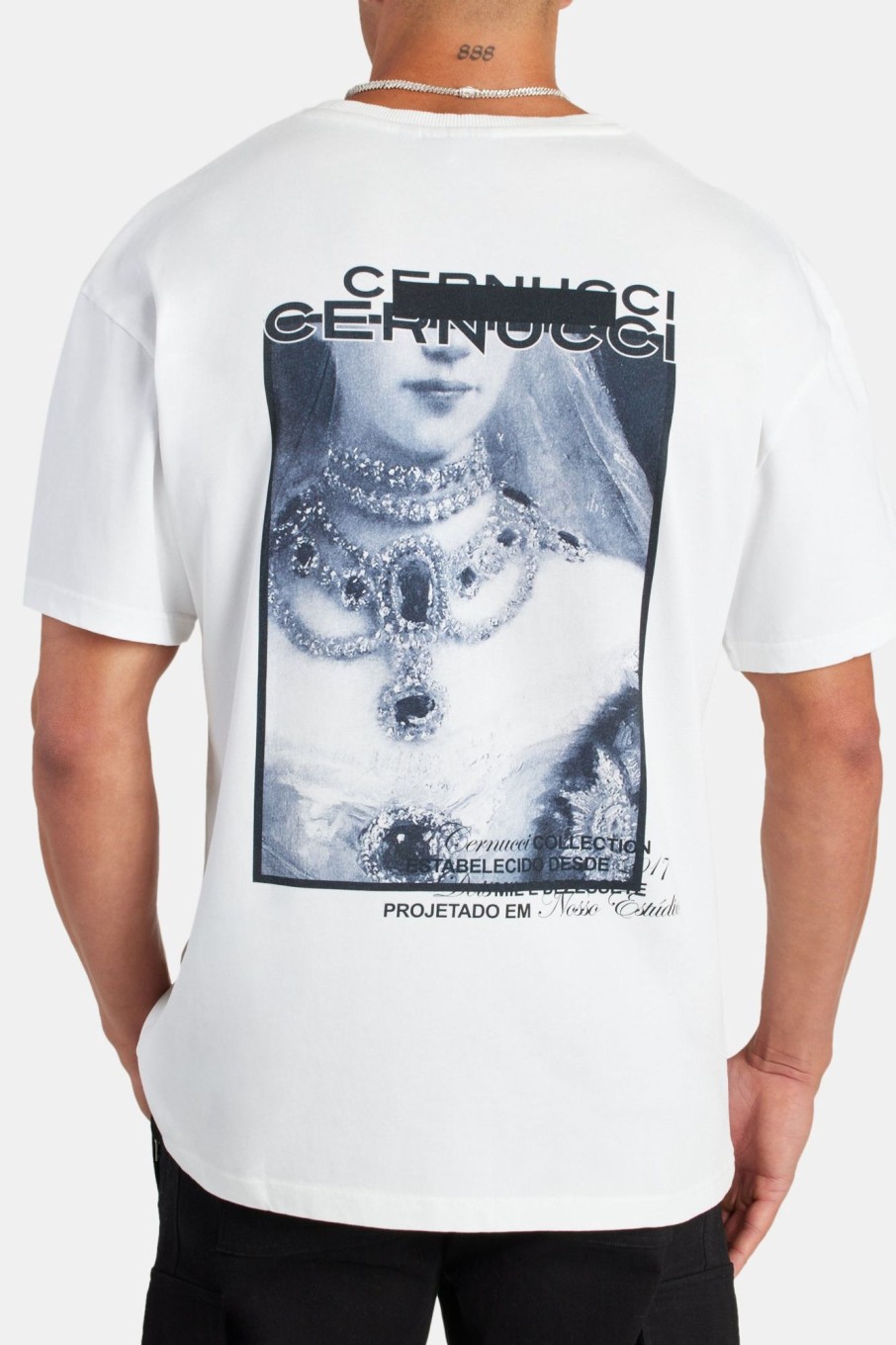 T-Shirts & Vests | cernucci T-Shirts & Vests Portrait Graphic T-Shirt