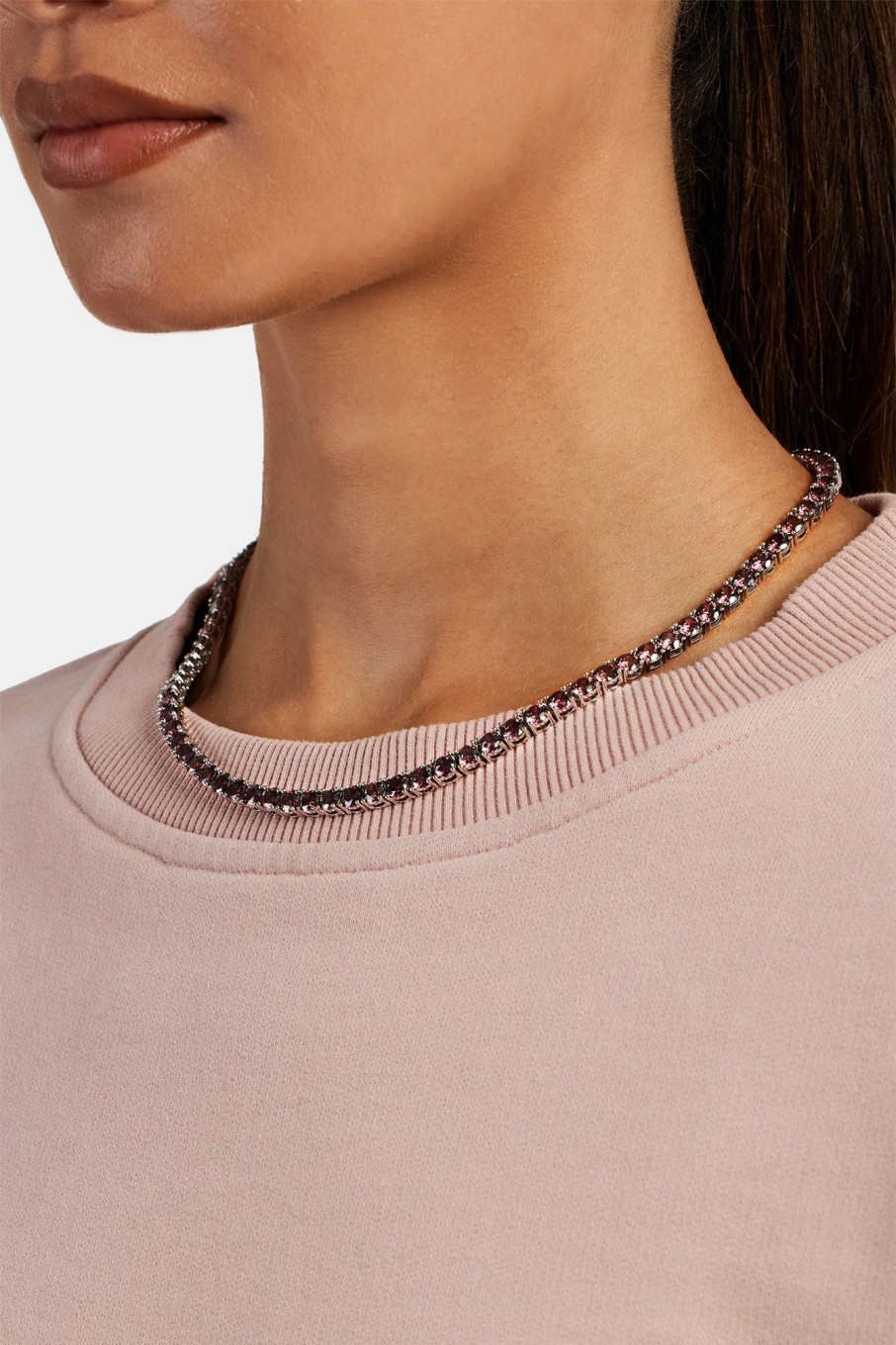 Chains | cernucci Chains 5Mm Tennis Chain - Dusky Pink