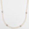 Pearl Necklaces & Bracelets | cernucci Pearl Necklaces & Bracelets Freshwater Pearl And Iced Ball Necklace