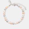 Pearl Necklaces & Bracelets | cernucci Pearl Necklaces & Bracelets Multi Colour Freshwater Pearl Bracelet - White