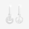 Earrings | JWL-EAR Earrings 2 Pack Happy U0026 Peace Huggie Hoop Earrings