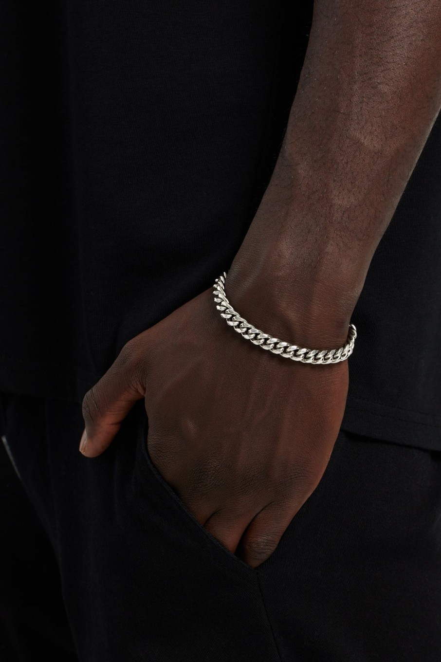 Bracelets & Bangles | JWL-BRA Bracelets & Bangles 8Mm Miami Cuban Link Bracelet