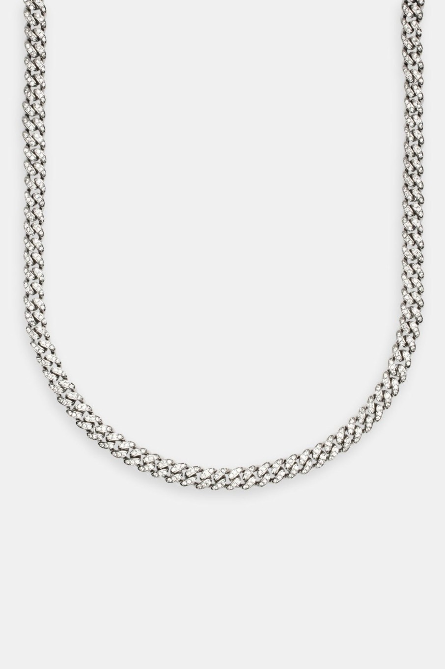 Iced Jewellery | JWL-CHN Iced Jewellery 6Mm Iced Cuban Chain