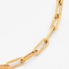 Necklaces | JWL-NECK Necklaces 5Mm Link Necklace - Gold