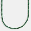 Chains | cernucci Chains 5Mm Tennis Chain - Dark Green