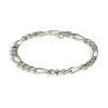 925 Sterling Silver | cernucci 925 Sterling Silver 925 Sterling Silver Figaro Bracelet