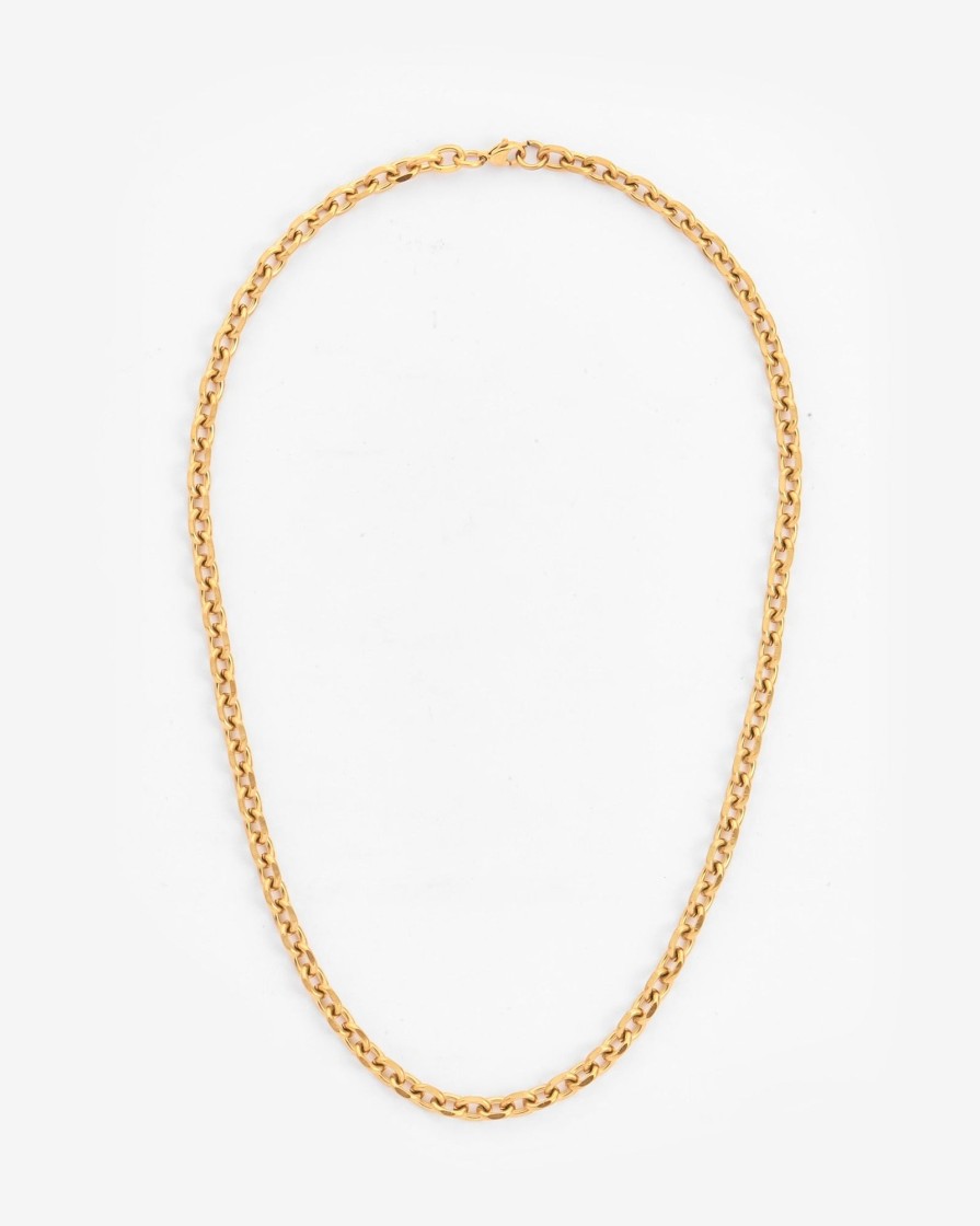 Chains | JWL-CHN Chains 6Mm Hermes Link Chain - Gold