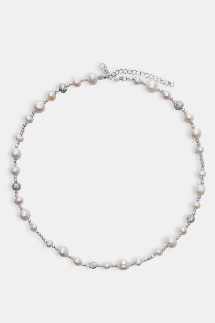 Pearl Necklaces & Bracelets | cernucci Pearl Necklaces & Bracelets Metallic Freshwater Pearl Bead Necklace