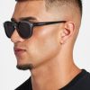 Accessories | CLO-ACC Accessories Chunky Rounded Acetate Frame Sunglasses - Black