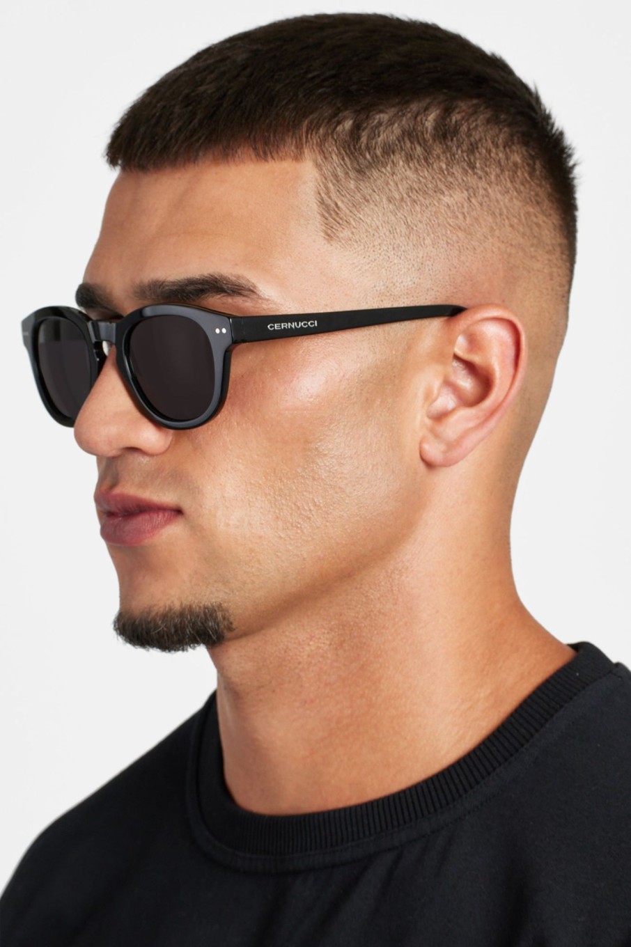 Accessories | CLO-ACC Accessories Chunky Rounded Acetate Frame Sunglasses - Black