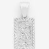 Pendants | cernucci Pendants 23Mm Embossed Textured Tiger Pendant