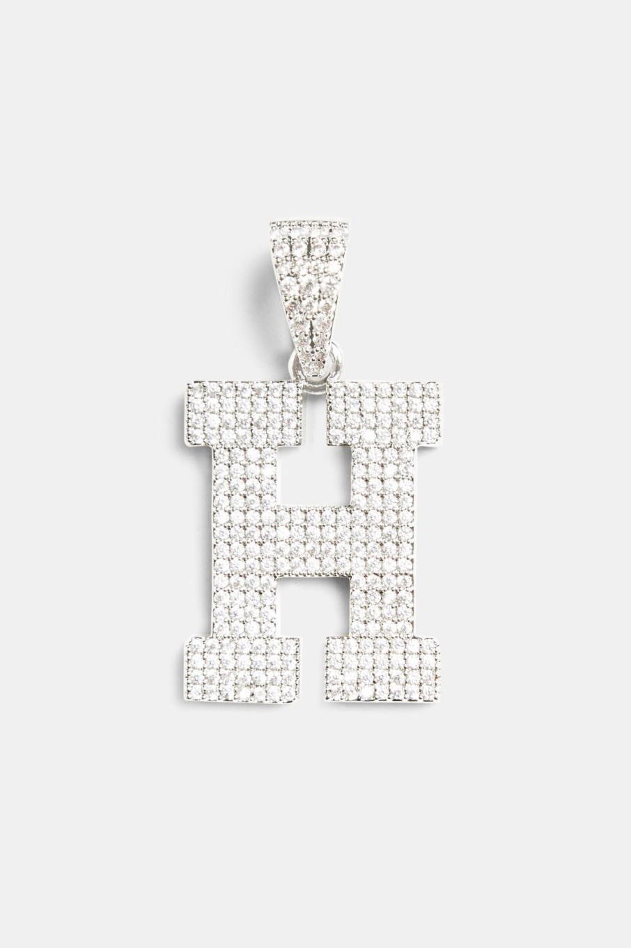 Pendants | cernucci Pendants Iced H Pendant