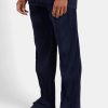 Trousers & Joggers | CLO-BOT-TRO Trousers & Joggers Relaxed Pleated Trouser - Navy