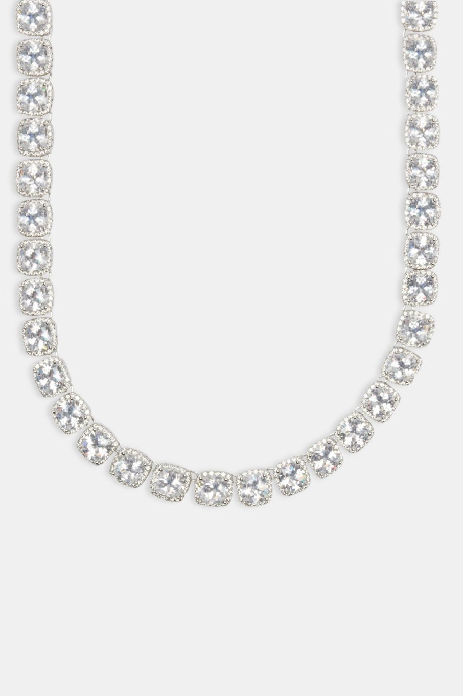 Iced Jewellery | cernucci Iced Jewellery Iced Square Cluster Chain