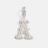 Custom Jewellery | JWL-CUST Custom Jewellery 32Mm Iced Baguette Letter Pendant