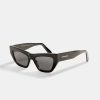 Accessories | CLO-ACC Accessories Angled Square Acetate Sunglasses - Black