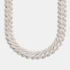 Iced Jewellery | cernucci Iced Jewellery 19Mm Prong Cuban Chain