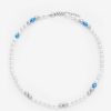 Necklaces | cernucci Necklaces 6Mm Pearl Necklace - Blue/Grey/White