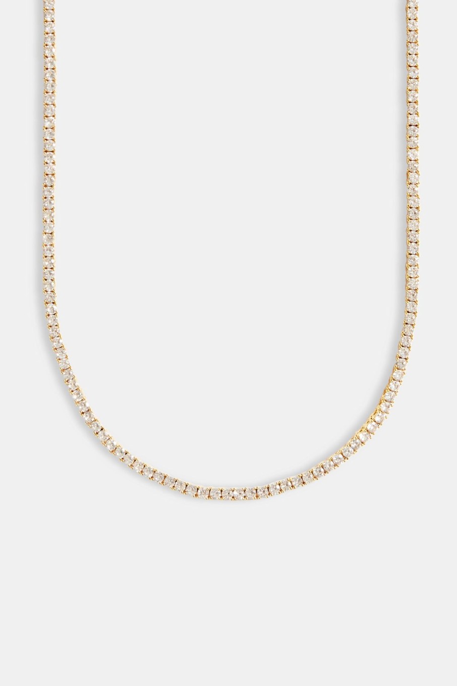 Iced Jewellery | JWL-CHN Iced Jewellery Womens 3Mm Gold Plated Tennis Chain