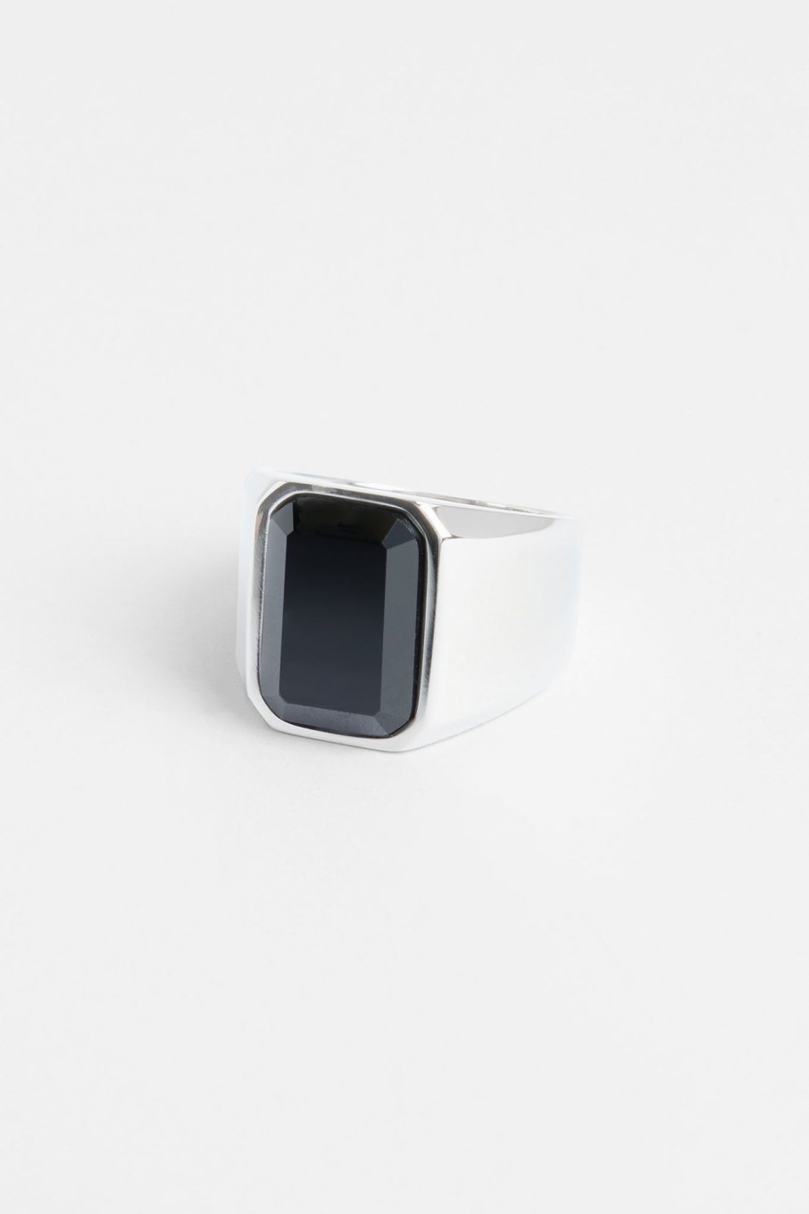 Rings | cernucci Rings Black Stone Signet Ring