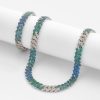 Jewellery Sets | cernucci Jewellery Sets 14Mm Iced Gradient Cuban Chain + Bracelet Bundle